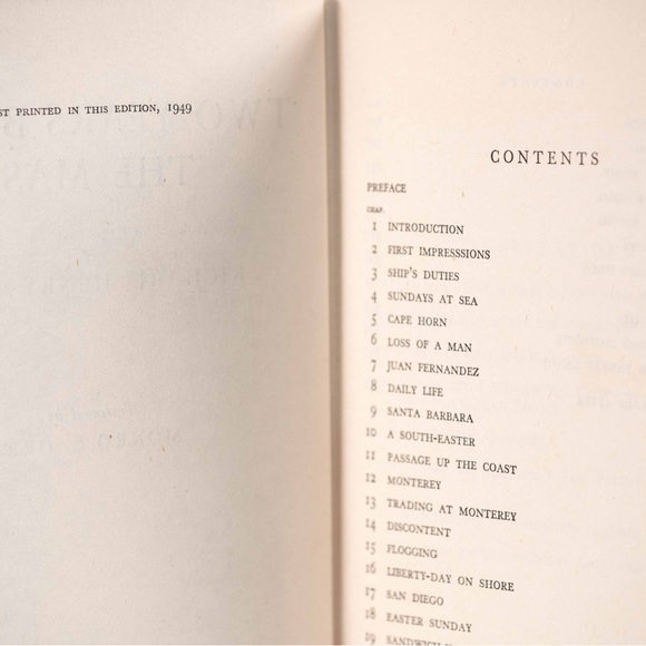 Two Years Before the Mast by Richard Henry Dana, 1949. Classic book - Picture 9 of 9